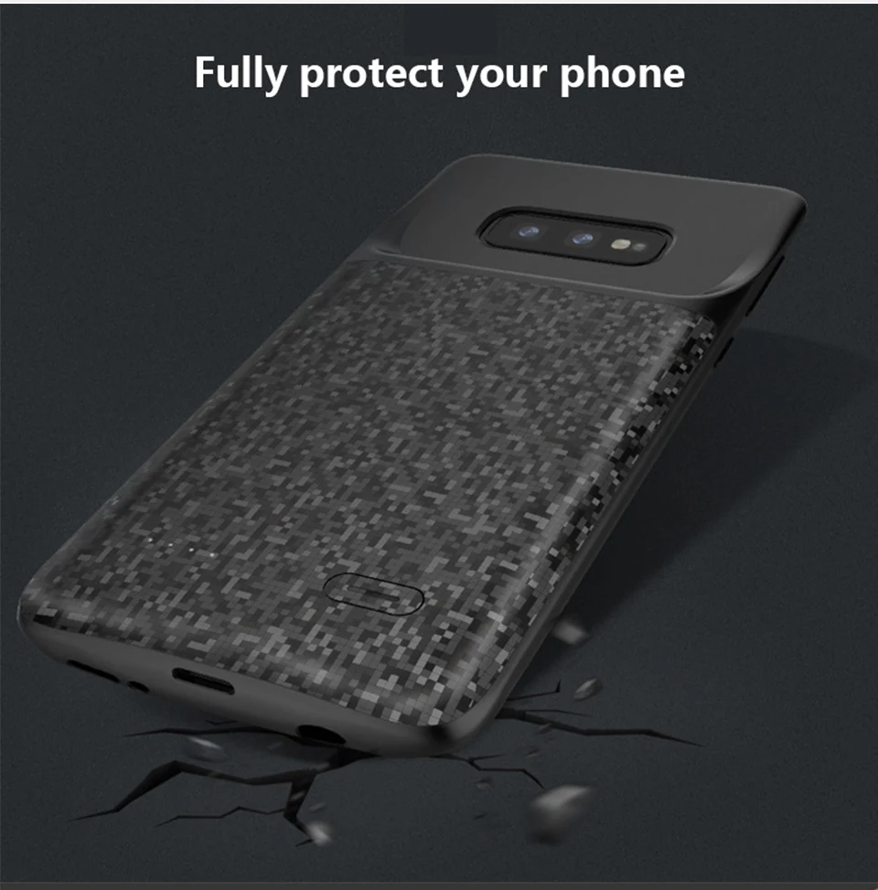 Мощность банк Батарея чехол для samsung Galaxy Note 9/8/10/10+ мА/ч. аккумулятор Externe для S7/S8/S9 Мощность банк чехол для S10/S10e/S10