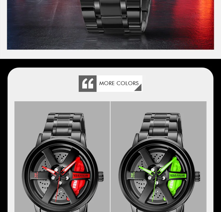 SKMEI 1787 Wheels Rolling Creative Watch 8