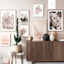 Flower Wheat Withered Grass Quote Wall Art Canvas Painting Nordic Posters And Prints Wall Pictures For Living Room Home Decor