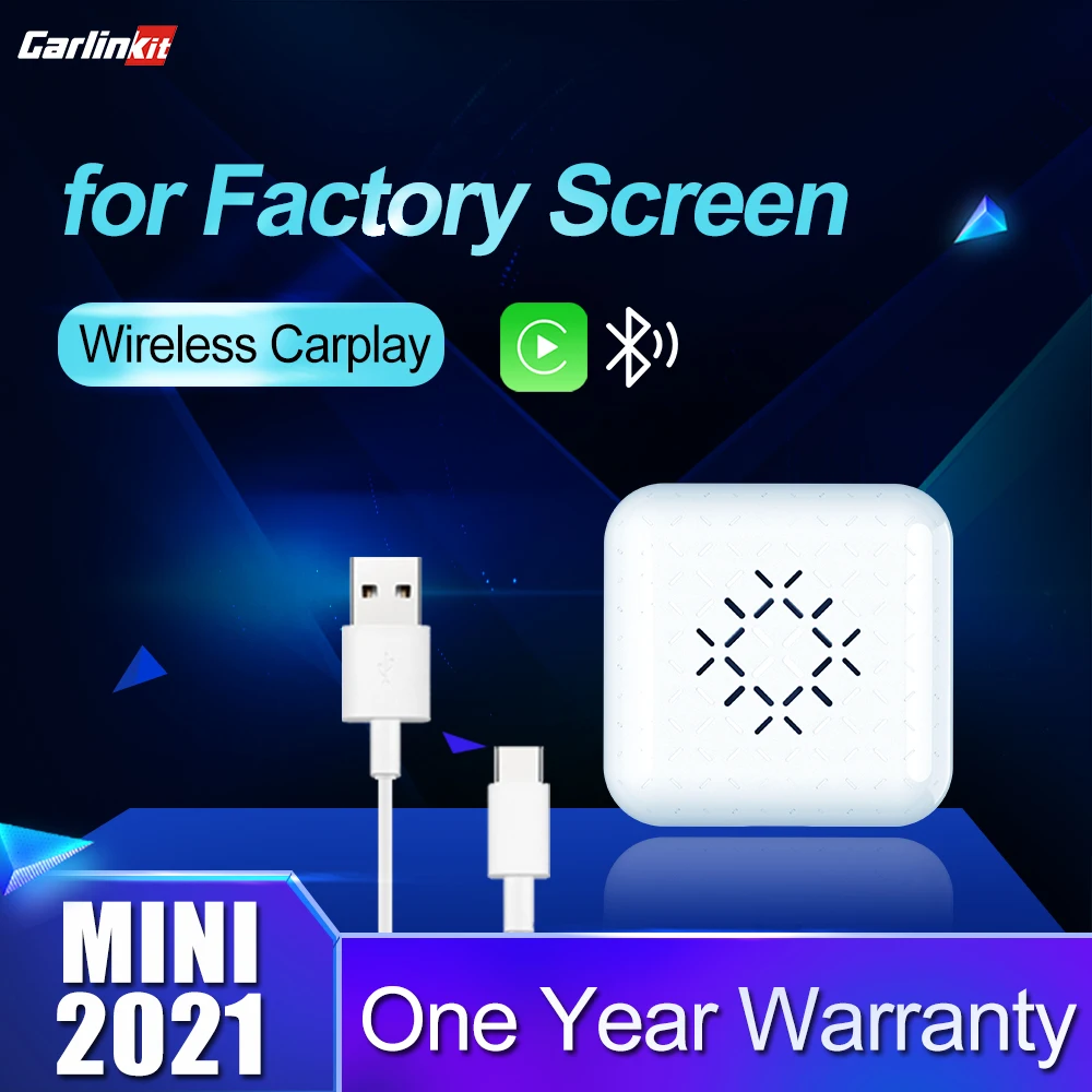 Беспроводной USB-ключ для автомобиля Apple Carplay Mini Carlinkit 3 IOS адаптер синхронизации
