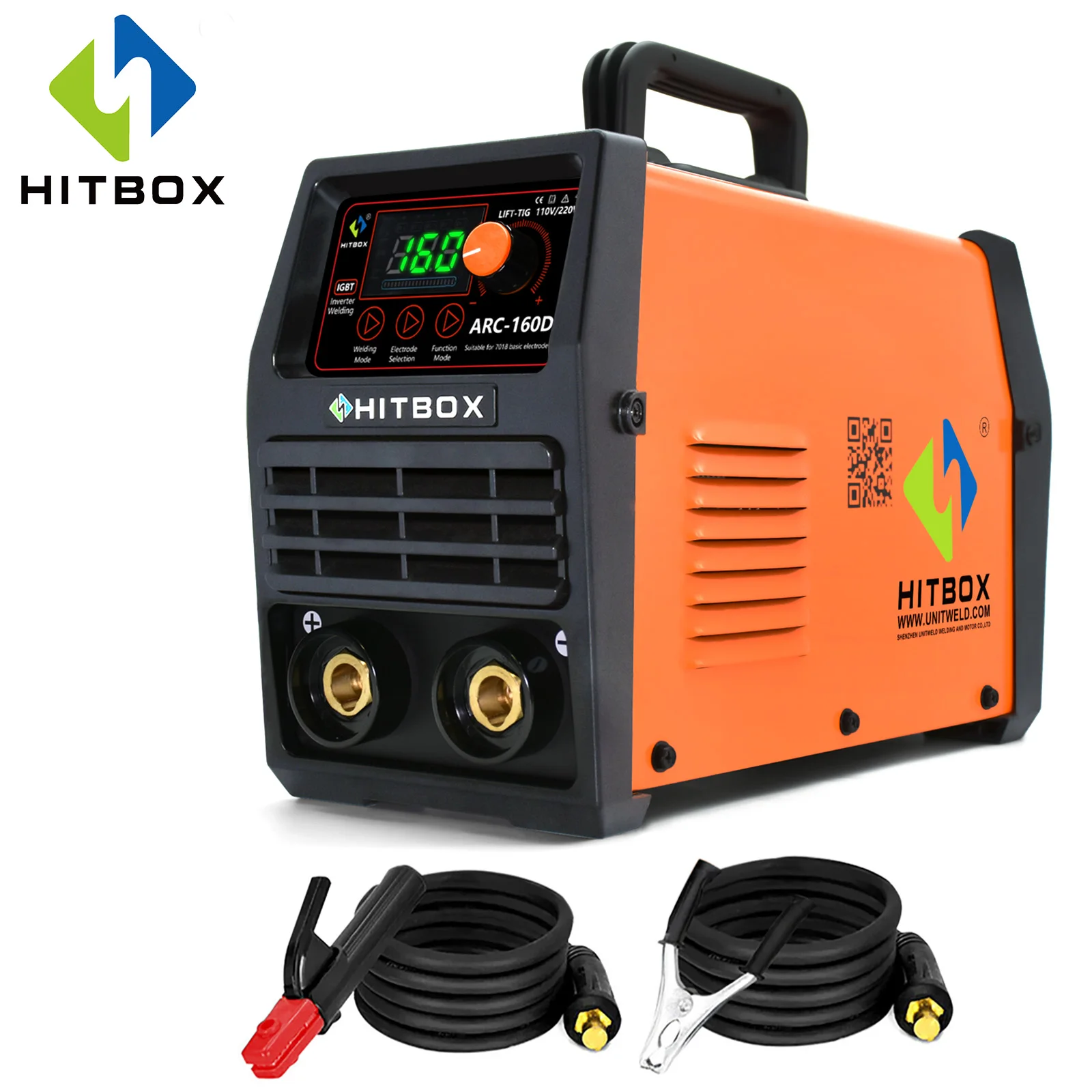 HITBOX ARC 160D AC 180A полуавтоматический подъемник тока Tig 2 в 1 припойная проволока