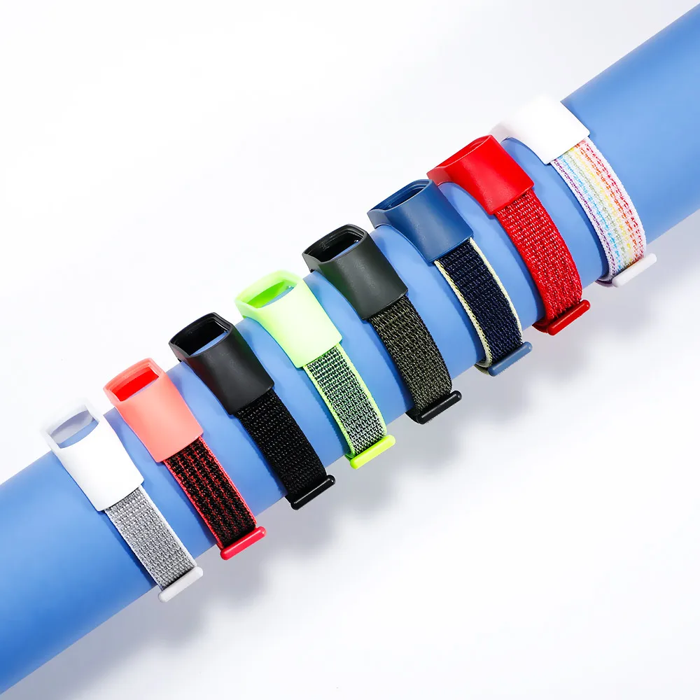Pulseira mi band 4 ремешок для mi band 4 3 спортивный нейлоновый ремешок для часов дышащий браслет ремешок для часов умные часы аксессуары 4
