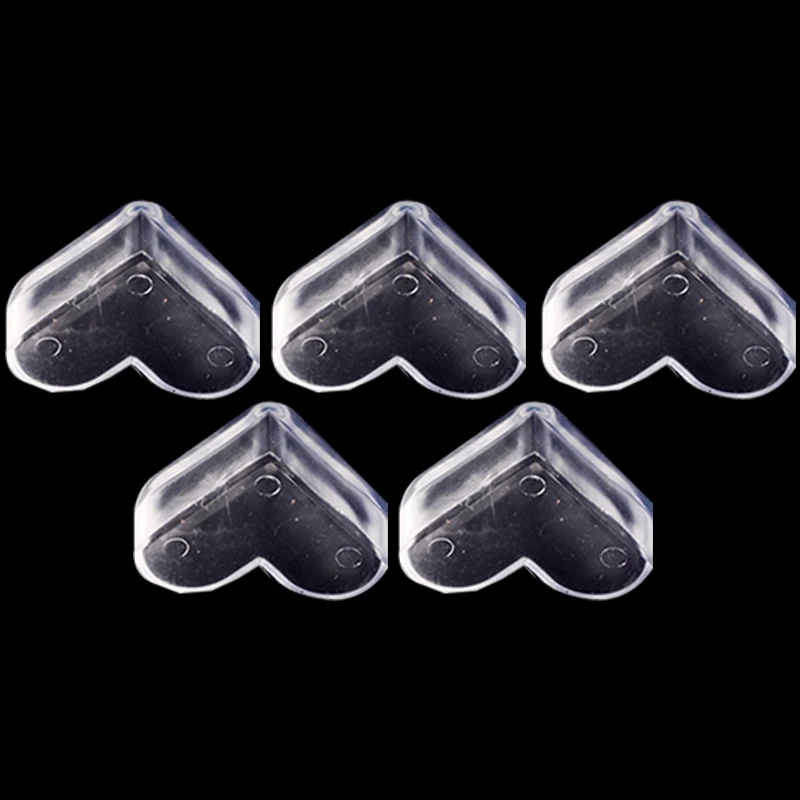 5pcs 3/5/10 шт детский безопасный Силиконовая Защитная крышка стола угловой край Защитная крышка для детей для предупреждения столкновений край и защитные устройства - Цвет: 5pcs