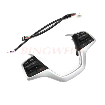 

For Hyundai Elantra 1.6l Car Bluetooth Button Control Volume channel Phone Cruise Control Steering Wheel Buttons Switch Black