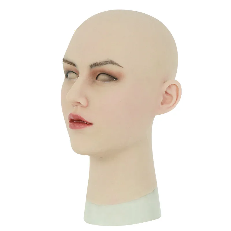 Силиконовая маска ручной работы для груди, искусственная с реалистичной кожей, латекс для трансвеститов транссексуалов, мужской транссексуал, косплей, Drag queen