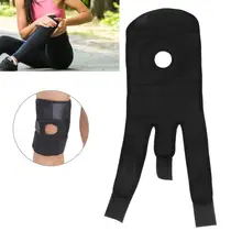 

Adjustable Knee Brace Support Sleeve Open Patella Stabilizer Protector Nylon Wrap Belt For Arthritis Meniscus Tear Running Sport