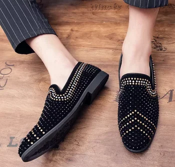 

Men Shoes New Fashion High Quality Pu Leather Shoes Handmade Casual Formal Stylish Loafers Shoes Zapatos De Hombre 4M978