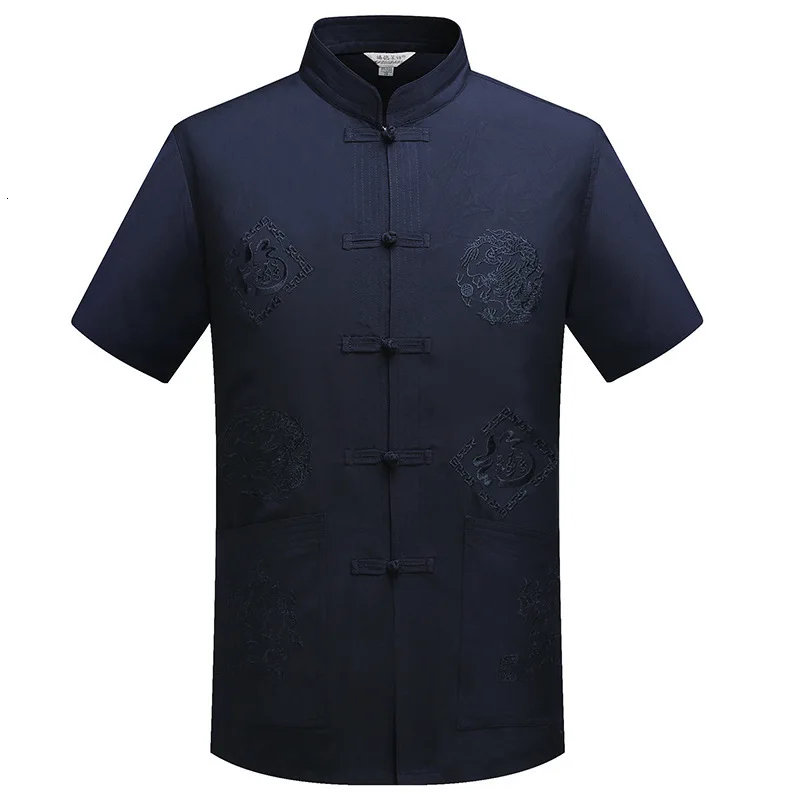 Традиционная китайская мужская хлопковая льняная рубашка Wu Shu Kong Fu, униформа для мужчин, хлопковый топ Hanfu Tai Chi+ штаны, комплекты