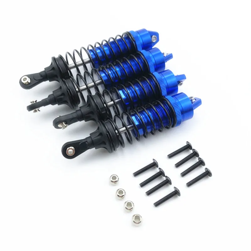 4pcs Front Rear 4wd Aluminum Damper Shock Absorber 1/10 For Slash 4x4
