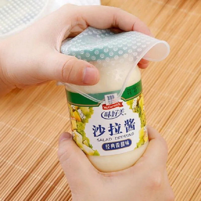 1 шт. силиконовая многоразовая Крышка для сохранения свежести продуктов|Полки и