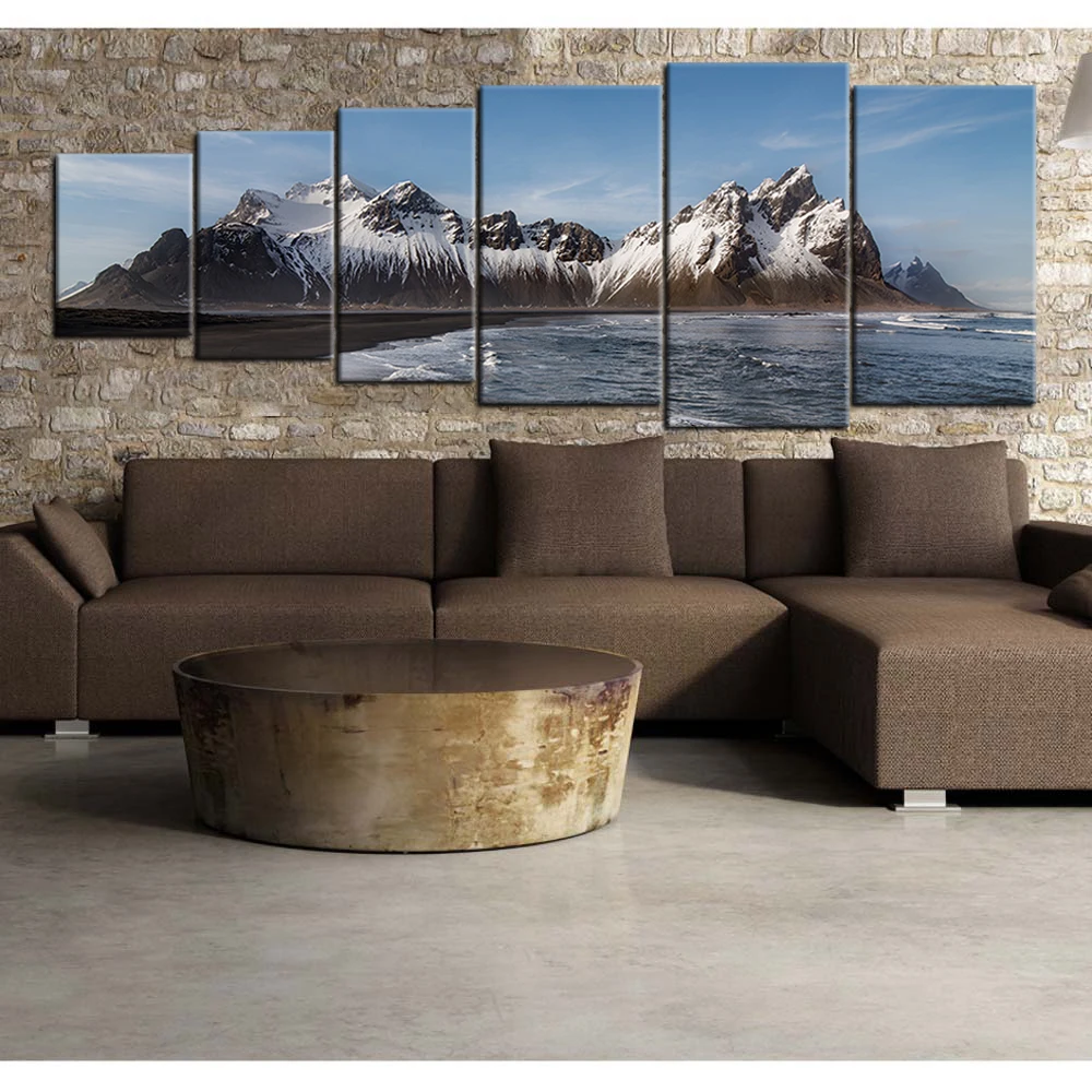 Картина маслом в стиле Фэнтези пейзаж 6 шт. HD-обои декор для гостиной настенные