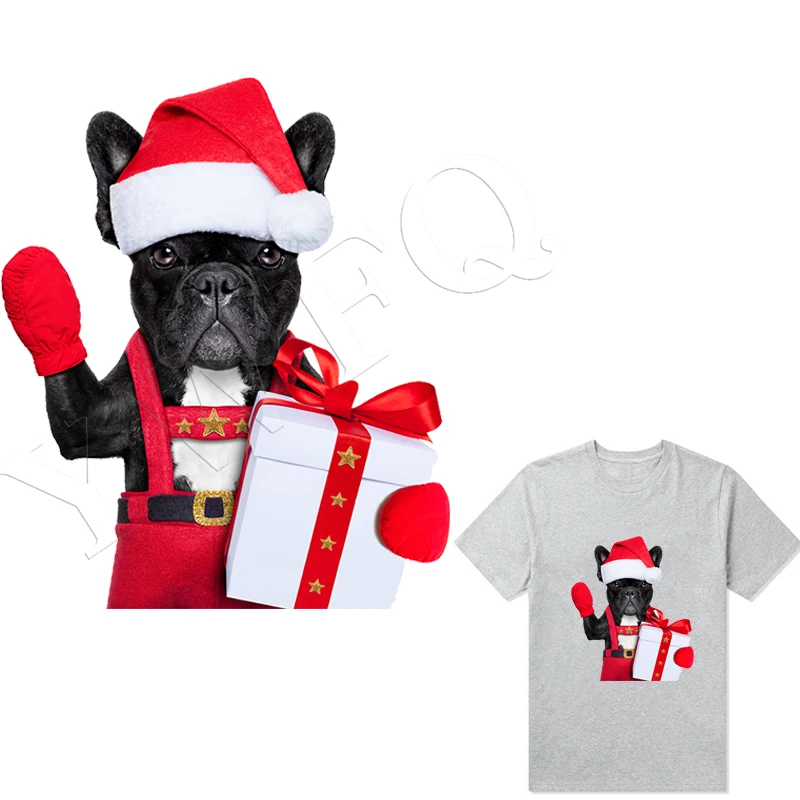 Рождественская Одежда для собак, пластыри, экологически чистые, термопереводные, железные, на Diy аксессуары, наклейки для одежды, модные, железные на пластыре, на заказ