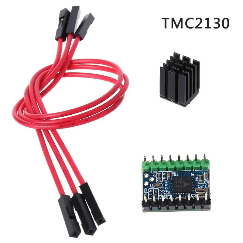 TMC2100 V1.3 TMC2130 TMC2208 шаговый двигатель бесшумный драйвер StepStick бесшумный отличная стабильная защита для деталей 3D-принтера