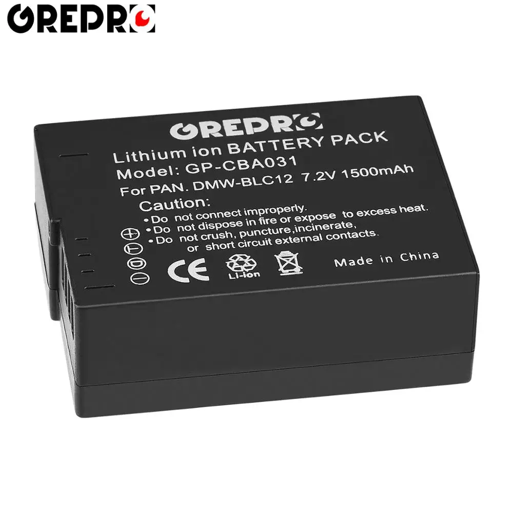 1500 мА/ч DMW-BLC12 ДМВ BLC12 DMW-BLC12E Батарея + ЖК-дисплей Зарядное устройство для цифрового