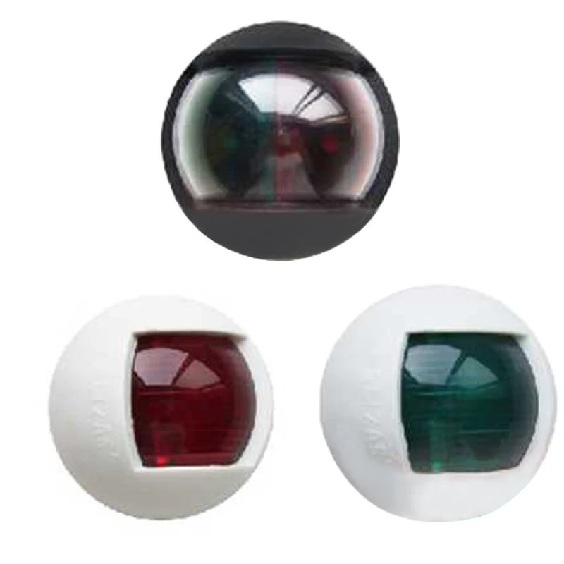 

12V Marine Bi-Color Navigation Light Boat Side Bow Light Sailing Signal Light