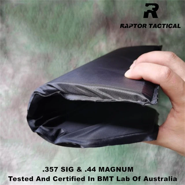 Soft BulletProof Plate 5"x8" NIJ Level IIIA 3A 0101.06 UHMWPE Or Aramid Soft Ballistic Side Panel Two Pieces - Raptor Tactical 6