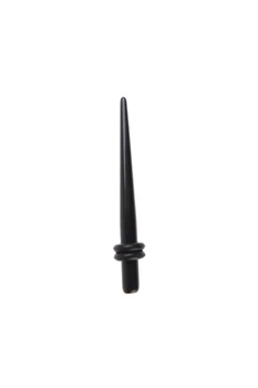 

2pcs Black Acrylic Ear Expander Taper Plug Stretcher (8g 3mm)