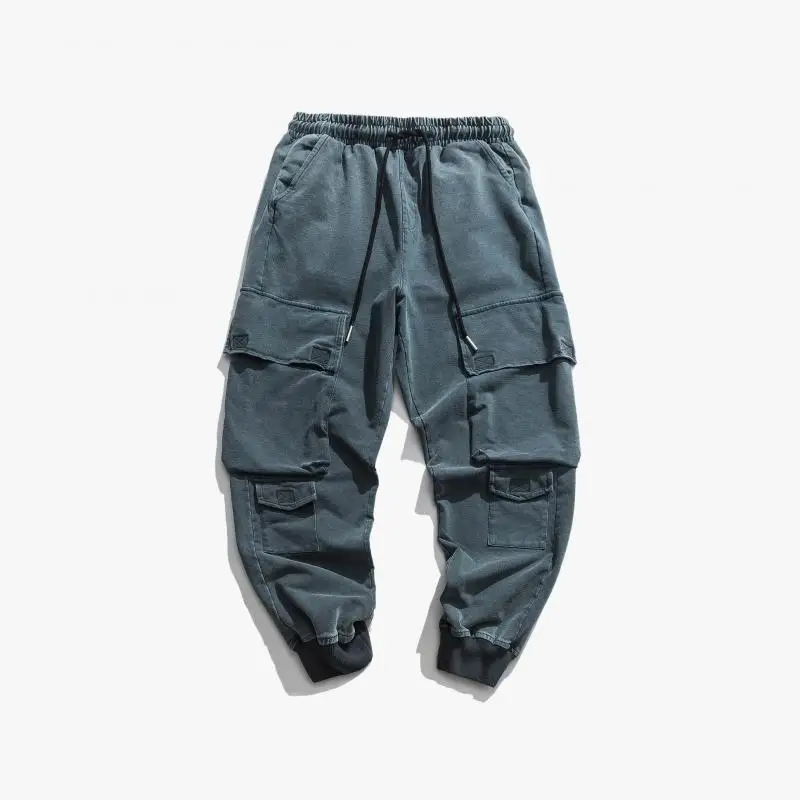 

2019 New Style Japanese-style National Trends Origional Autumn Washing Knitted Jeans Men'S Wear