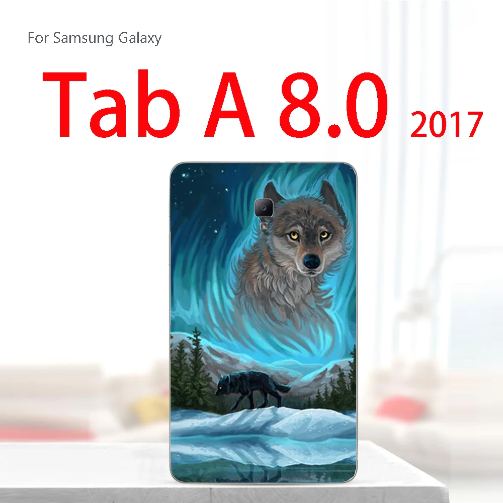 T380lan di lang Краски Tablet крышка для samsung Galaxy Tab S2 9,7 4G SM-T815C T815 Tab 4 10,1 SM T530 T531 SM-T530 Tab A 8,0 T380 T385 чехол - Цвет: T380lan di lang