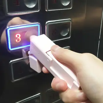 

No Contact Door Opening Handle Avoid Contact Anti-epidemic Protective Elevator Clamp Portable Door Clip Without Disinfectant