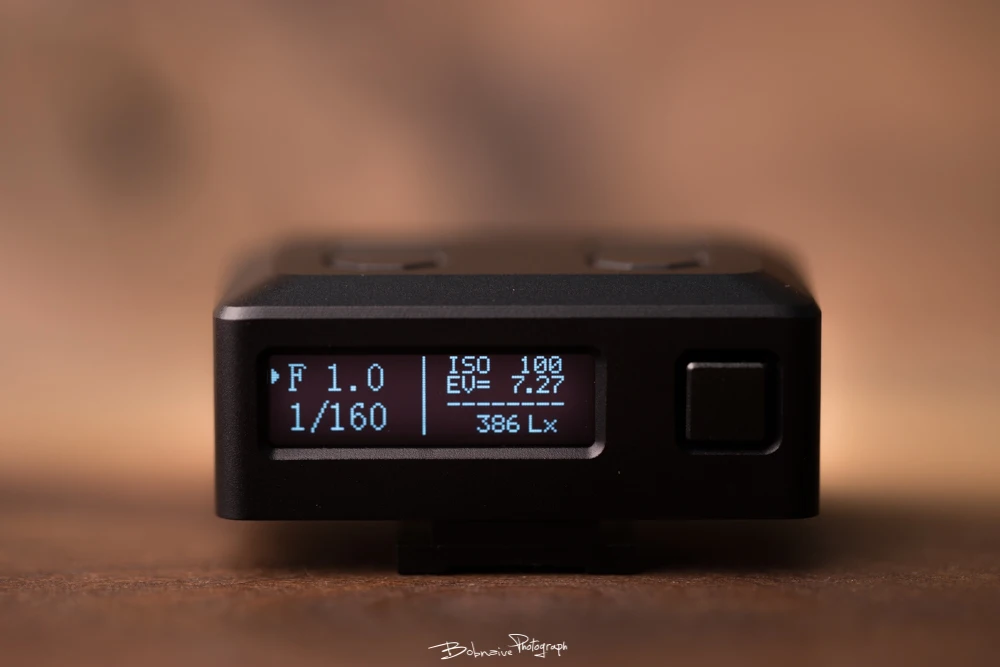 EM 01 Hot shoe light meter Top light meter Mini light meter Aluminum