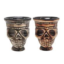 Череп табак для кальяна чаша для Nargile Sheesha Narguile Chicha Cachimbas кальян держатель для миски головы аксессуары