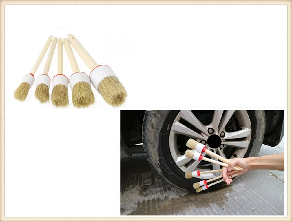 Универсальный автомобильный красивая щетка деталь центральной консоли машина