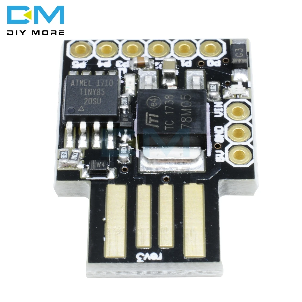 Макетная плата Micro USB Digispark ATTINY85 для Arduino макетная I/O IIC I2C модуль SPI|Интегральные