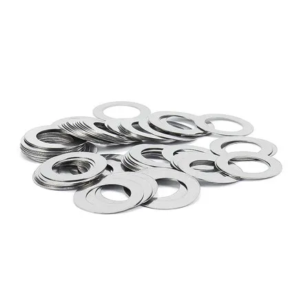 Stainless steel Flat Washer High precision Ultrathin Adjusting gasket Ultra thin shim M3 M4 M5 Thickness 0.1 0.2 0.3 0.5 1mm |