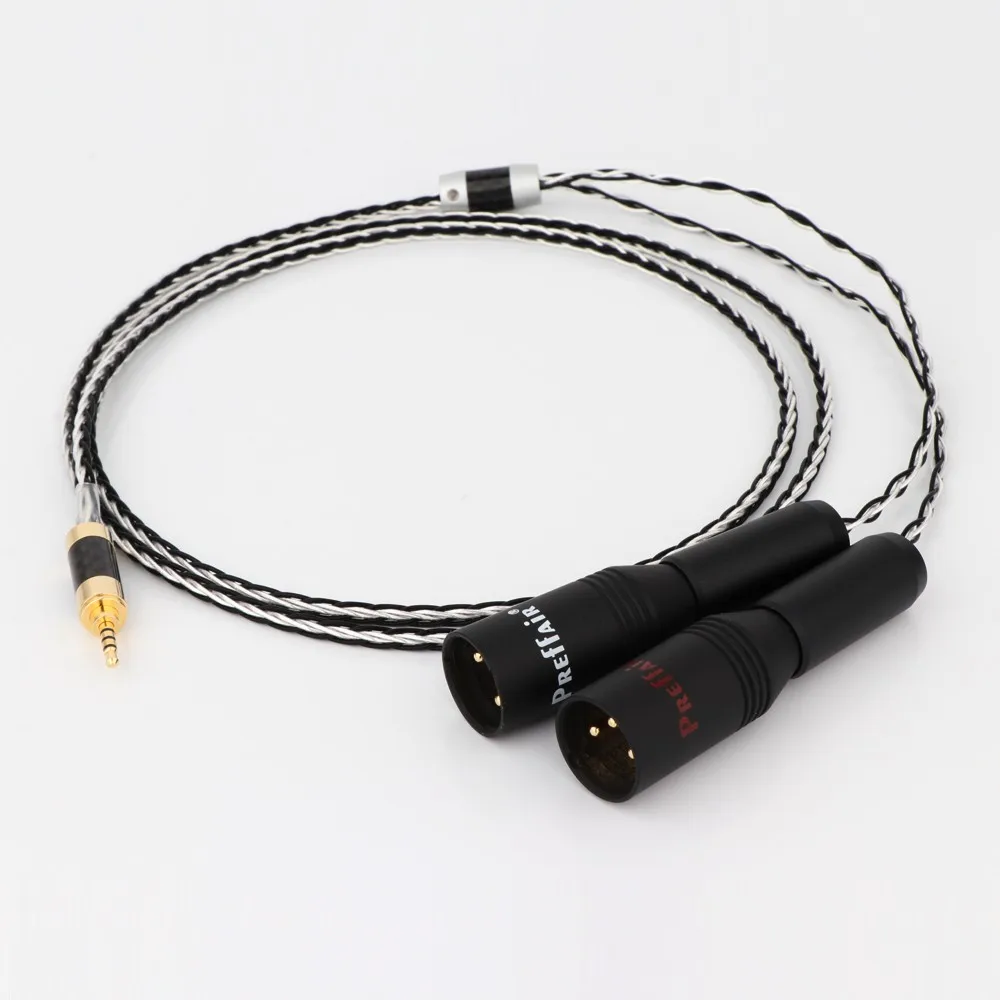 Hi End 2.5Mm Trrs Bilanciato Maschio A 2 Xlr Maschio Cavo, Per Astell & Kern Ak100Ii, Ak120Ii, Ak240, Ak380, Ak320, Dp-X1A, Fiio X5Iii
