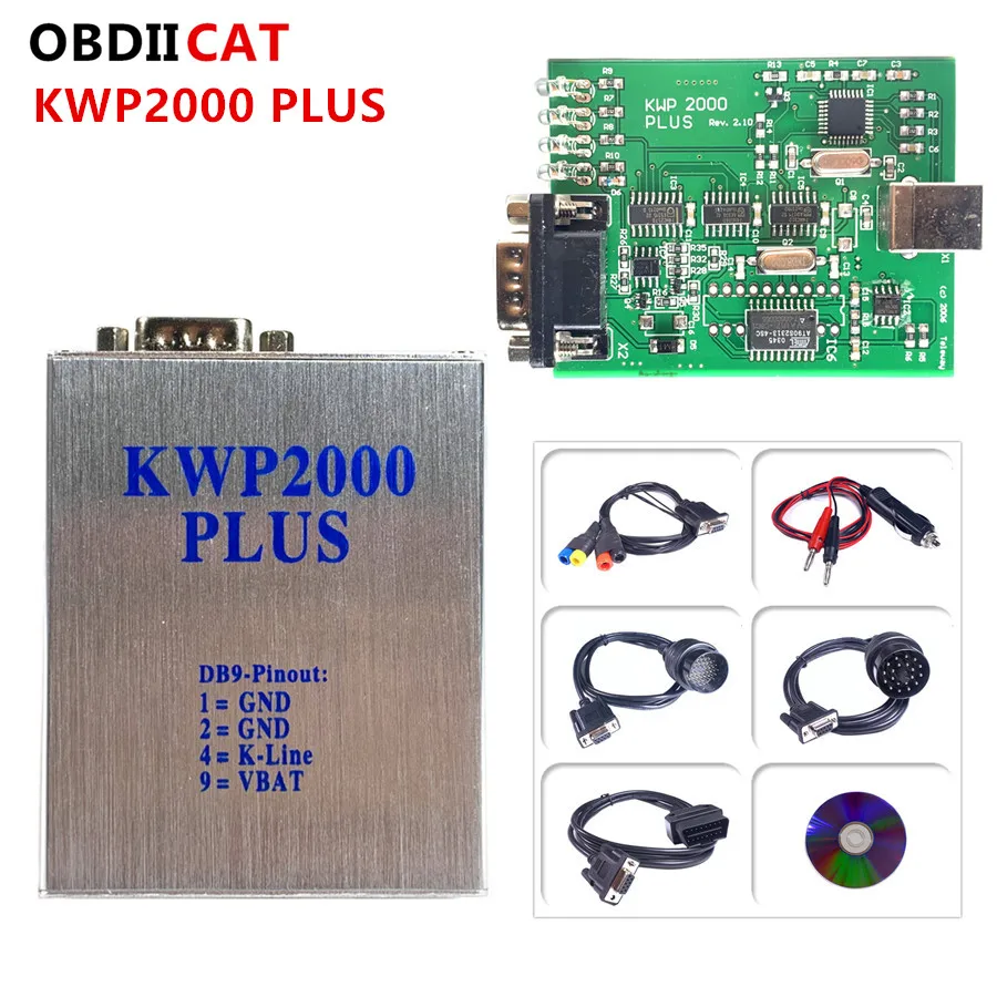 Самая низкая цена KWP 2000 OBD2 OBD II Plus ECU мигалка ЭБУ Чип Tunning Tool KWP2000 для автомобилей
