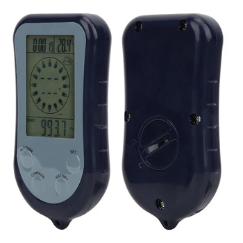 

8 In 1 Handheld Electronic Navigation Gps Compass Altitude Gauge Thermometer Barometer Outdoor Hiking Camping Fishing Compass