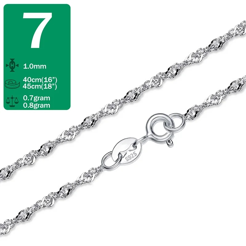 Beautiful Sterling Silver Necklace Chains – A Style for Every Occasion