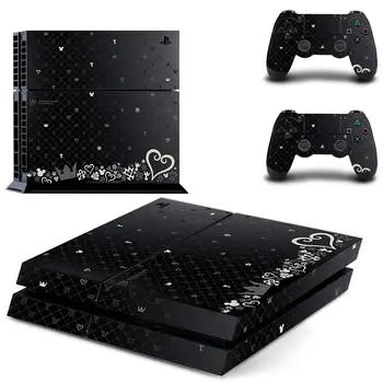 

Kingdom Hearts Film Full Cover Faceplates PS4 Skin Sticker Decal For PlayStation 4 Console & Controllers PS4 Skin Sticker Vinyl