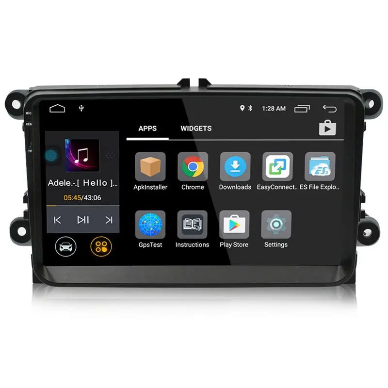 

Car Multimedia Player Android 8.0 Autoradio 2 Din 9 Inch Car Radio With Bluetooth Audio For VW/Golf/MK6/MK5/Passat/Jetta/T5/EO