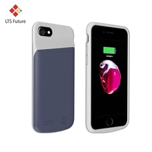 Тонкий Силиконовый противоударный чехол для зарядного устройства для iPhone 6, 6s, 7, 8 plus, чехол для аккумулятора, чехол для зарядки аккумулятора для iPhone