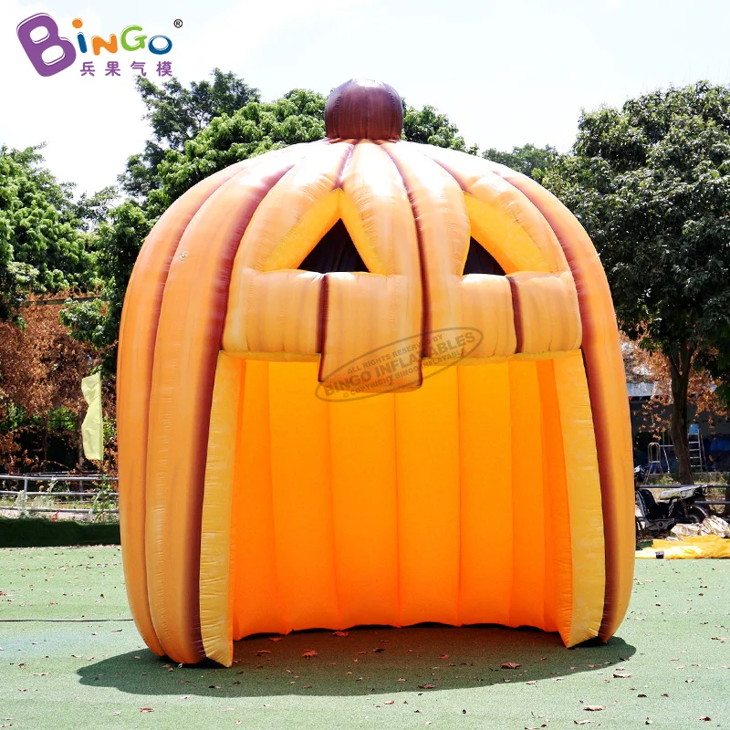 The New Listing 13ft Inflatable Pumpkin Tent For Halloween Decoration / 4.1x4.1x4 Meters Airblow Pumpkin Model For Sale - Toys 2