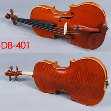 Мастер скрипки 4/4 тигровый клен ручной работы Stradivari Скрипка чехол Лук#401