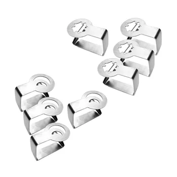 

Tablecloth Clips 8Pack of Stainless Steel Flexible Outdoor Table Cover Clamps