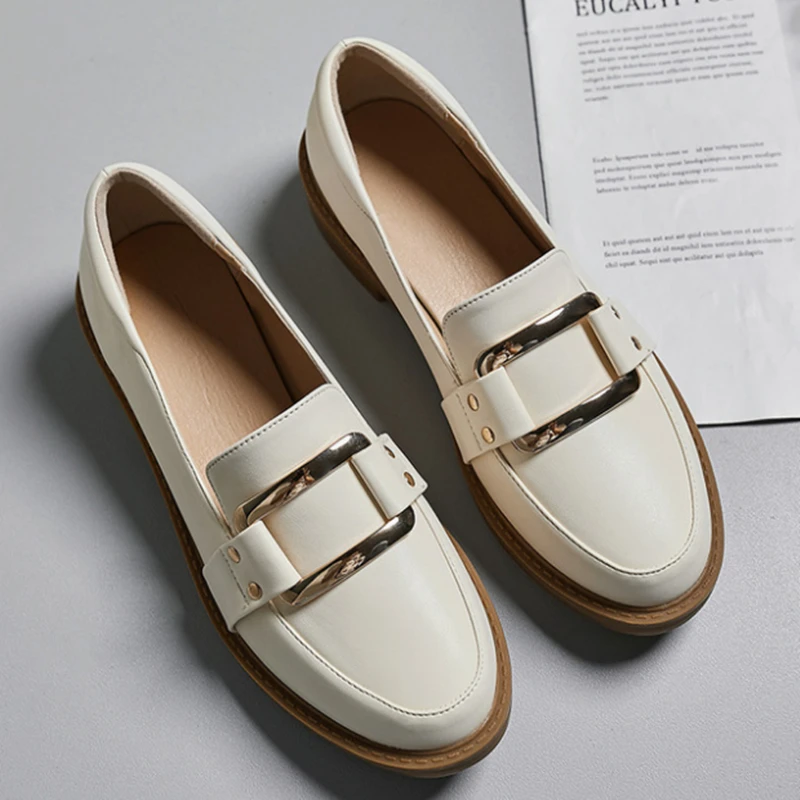 Обувь на плоской подошве; женская обувь на низком каблуке; сезон осень; scarpe donna; женская обувь с круглым носком; Buty Damskie с пряжкой