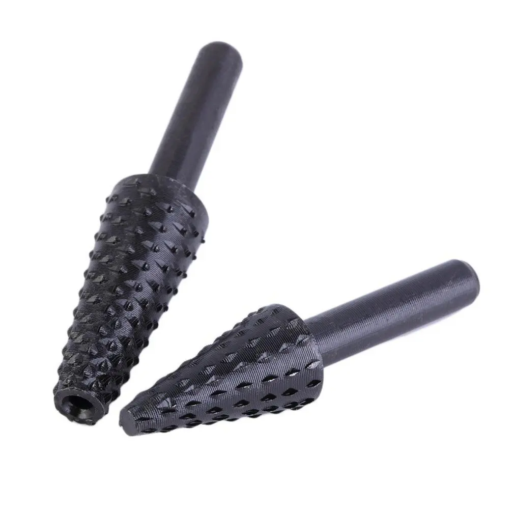 10 PCS Electric Grinder Grinding Head High Speed Steel Woodworking Rotary File Milling Cutter Carving Knife
