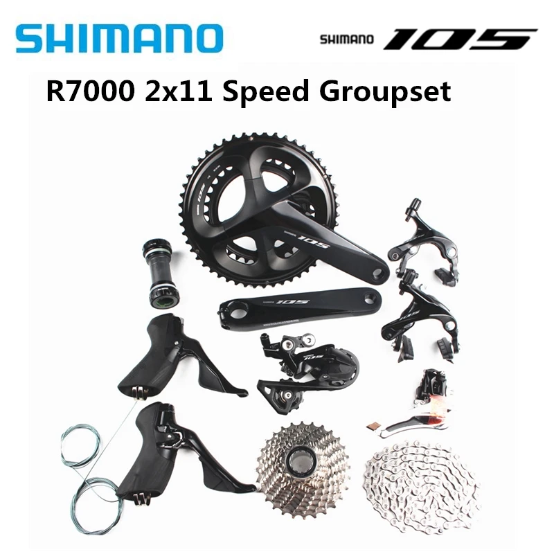 SHIMANO 105 R7000 Pédalier de Route 50/34