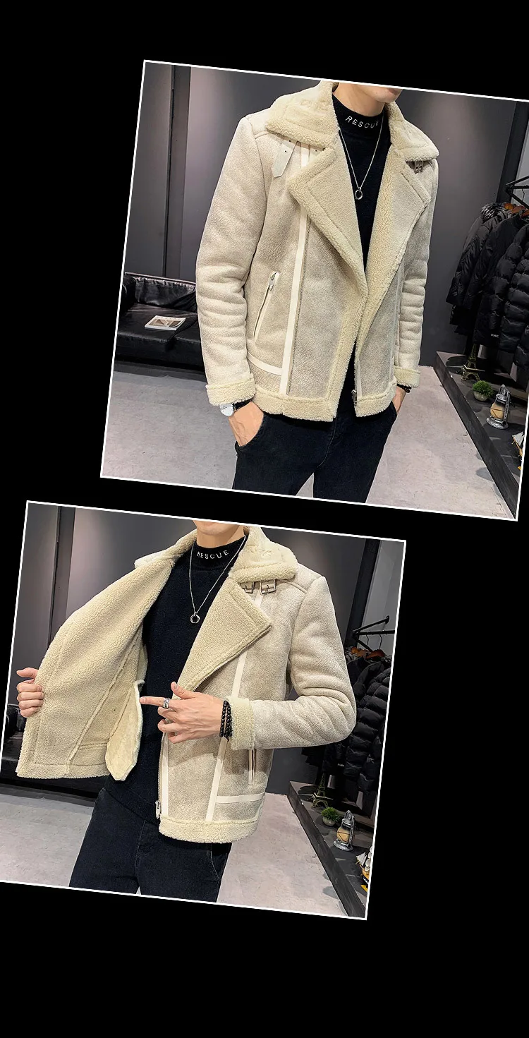 Leren Heren Jas Толстая кожаная куртка Blouson Cuir Moto Homme мужская куртка из искусственной кожи мужской Тренч куртка уличная панк куртка