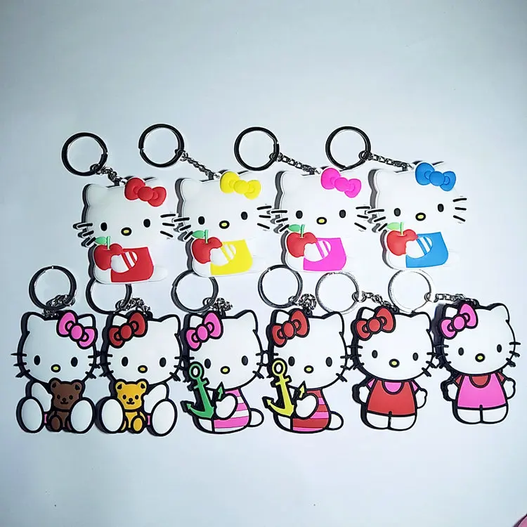 Милый мультфильм брелок hello kitty Кулон брелоки КТ кошка брелок hello kitty Аксессуары