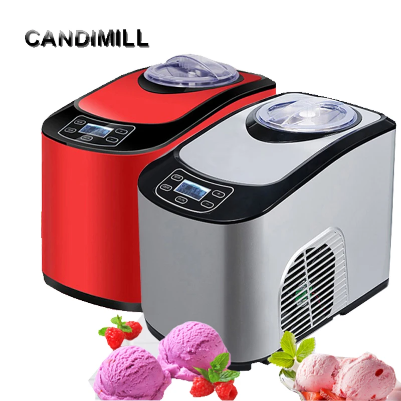 CANDIMILL220V140WHomeElectricIceCreamMachineSmallAutomaticIce
