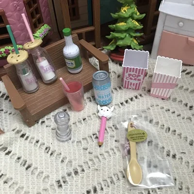 

american doll of girl accessories meat bread for food toy chocolates