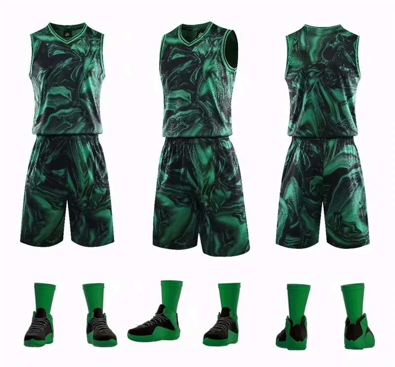 Мужской тренировочный костюм для баскетбола для мальчиков, спортивный костюм для колледжа, дышащая форма для баскетбола на заказ