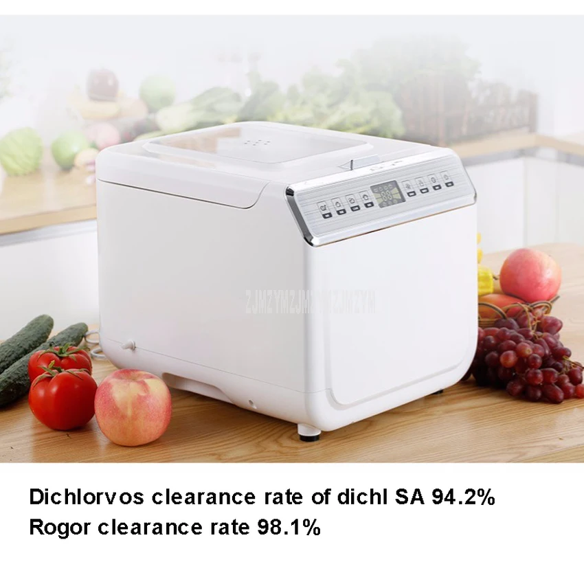 9л очиститель овощей бытовой полностью автоматический аппарат для мойки озоном фруктов и овощей дезинфекция стерилизатор 220 в 45 Вт
