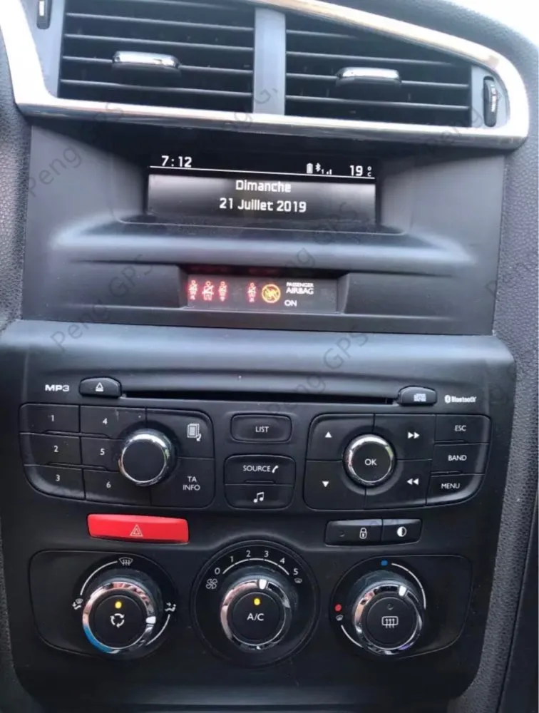 Sale Android 6.0 12.1" Tesla style Vertical car radio gps for Citroen C4 C4L for DS4 2011-2016 navigation multimedia system 1