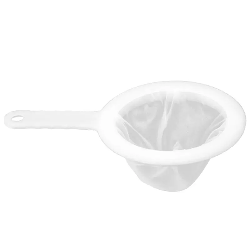 Reusable Nylon Super Fine Colander Mesh Sieve Strainer with Handle for Honey Juice Tea Soymilk Coffee Filter | Дом и сад
